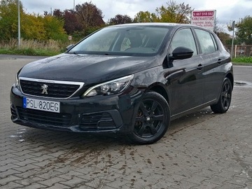 Peugeot 308 II Hatchback Facelifting 1.5 BlueHDI 102KM 2020 Peugeot 308 1.5 HDI Klima LED Zarejestrowany w Polsce !!!