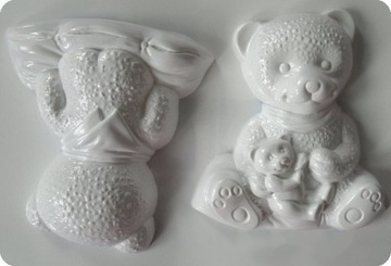 MIŚ 3D FORMA FOREMKA DO ODLEWÓW GIPSOWYCH