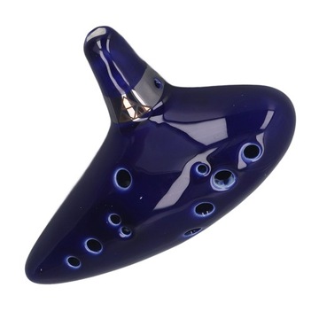 Керамический набор инструментов Ocarina Alto C Ocarina с 12 звуковыми отверстиями и OQ