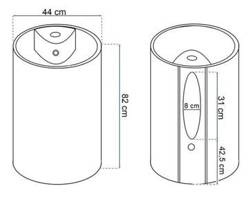 ВЕЛДМАН МОНОЛИТНАЯ ОТДЕЛЬНОСТОЯЩАЯ РАКОВИНА АЛИСА
