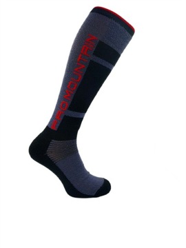 Skarpety BOLA turystyczne Pro Mountain czarno szare 40-42