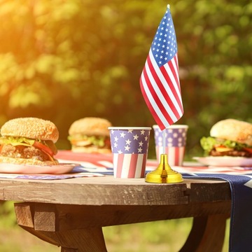 Малая подставка для флагштока 24 шт.