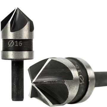 POGŁĘBIACZ FAZOWNIK DO DREWNA ZESTAW 12,16,19MM