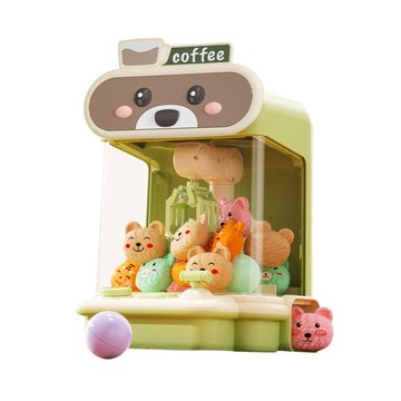 Детская машина с когтями, машина с когтями, мини-диспенсер для конфет для аркадных игр, желтый