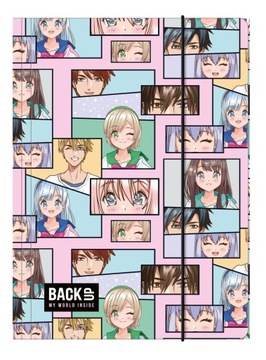 Teczka z gumką Kidea A4 Anime