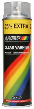 MOTIP Lakier akrylowy spray - bezbarwny 500ml