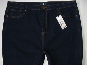 Spodnie jeansy damskie UK 22-50 Nowe XXXL rurki
