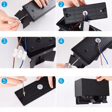 НАРУЖНЫЙ НАСТЕННЫЙ СВЕТИЛЬНИК ВНУТРЕННИЙ/НАРУЖНЫЙ СВЕТОДИОДНЫЙ 24ВТ