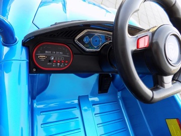 АВТОМОБИЛЬ НА АКБ С ПОДСВЕТКОЙ, СВЕТОДИОДНАЯ РУЧКА, КРАСКА