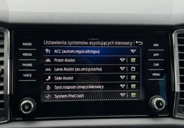 Skoda Kodiaq I SUV 2.0 TSI 190KM 2021 Skoda Kodiaq 4x4 LK Bogata Wersja Skora Automat Hak Led FV23, zdjęcie 34