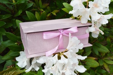 Pudełko z płótna na zdjęcia 10x15 do 200 zdjęć