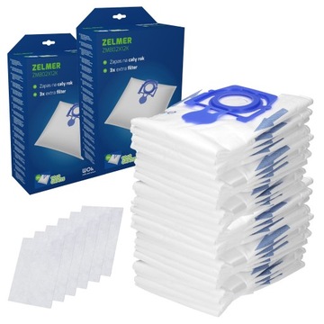 24x WORKI ODKURZACZA ZELMER ODYSSEY METEOR 2 ELF 2