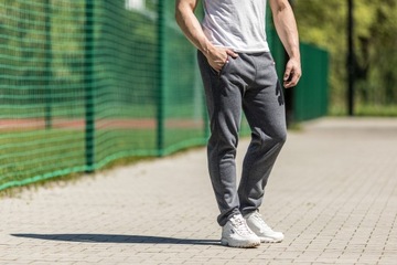 СПОРТИВНЫЕ БРЮКИ ВЕСЕННИЕ СПОРТИВНЫЕ БРЮКИ ЛЕГКИЕ, УДОБНЫЕ НА КАЖДЫЙ ДЕНЬ №1 ГРАФИТ XL