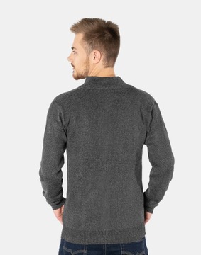 Sweter Męski Półgolf Rozsuwany Golf 8111-03 XL/XXL