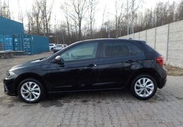 Volkswagen Polo VI Hatchback 5d Facelifting 1.0 TSI 110KM 2022 Volkswagen Polo DSG Okazja Benzyna 110KM, zdjęcie 10