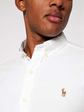 Koszula slim klasyczna z logo Polo Ralph Lauren S