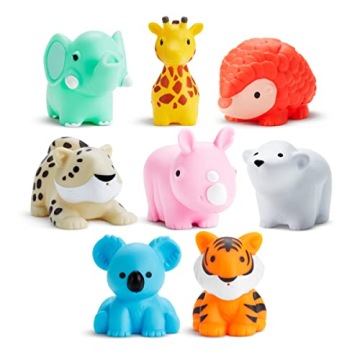 Munchkin Wild Animal Baby Для купання Toy Бризкалки, 8 шт.
