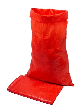 MOCNE WORKI 25-30kg EKOGROSZEK WĘGIEL GRUZ 50x85cm Gęsto Tkane 100szt