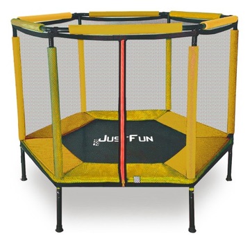 TRAMPOLINA-KOJEC DO DOMU I OGRODU 140 YELLOW