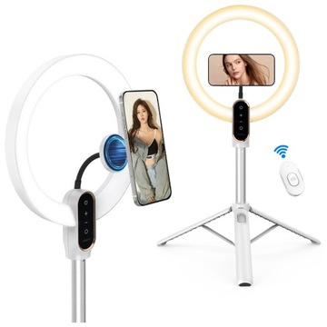 Lampa pierścieniowa RING LED do zdjęć filmów selfie makijażu ULANZI LT030