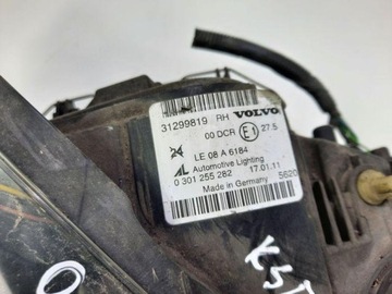 31299819 SVĚTLO PRAVÁ PŘEDNÍ 1.6 D2 84 2012 VOLVO C30