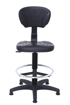 лабораторный стул со спинкой LK SPECIAL BLCPT