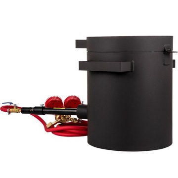 Печь для плавления пропана, 2 кг, цветные металлы, требуется немецкая вилка