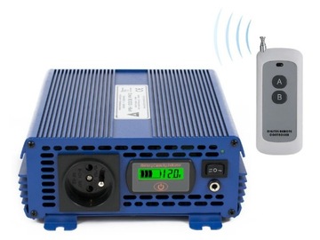 Przetwornica napięcia 12V 230 V SINUS IPS 1000W