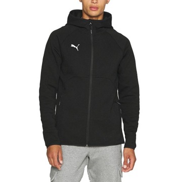 2998 BLUZA MĘSKA PUMA ROZPINANA Z KAPTUREM BAWEŁNIANA KIESZNIE NA ZAMEK XL