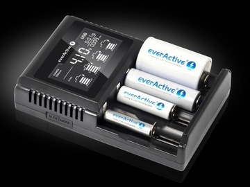 EverActive UC-4000 ЗАРЯДНОЕ УСТРОЙСТВО Литий-ионные Ni-MH ЦИЛИНДРЫ