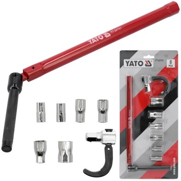 YATO KLUCZ ŁAMANY DO INSTALACJI ARMATURY 8W1 9-17MM