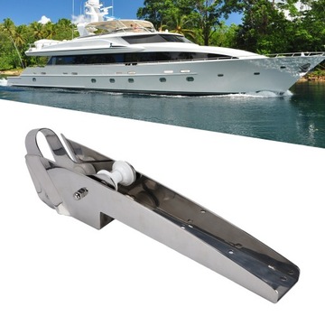 Роликовый кронштейн для носового якоря лодки 24 дюйма, фурнитура 22–44 фунта с