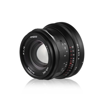 35mm stały obiektyw kamery ostrości Full Frame Camera Prime Lens F1.4