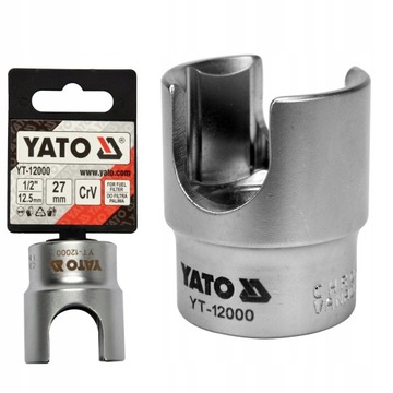 СПЕЦИАЛЬНАЯ НАСАДКА YATO ДЛЯ ТОПЛИВНОГО ФИЛЬТРА 27мм 1/2''