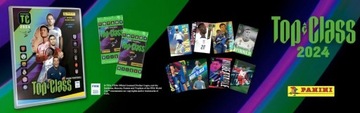Набор футбольных карточек PANINI TOP CLASS 2024 из 56 карточек, пакетик 6+1 БЕСПЛАТНО