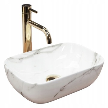 Umywalka BELINDA MINI AIAX nablatowa ceramiczna