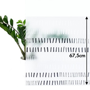 Статическая оконная фольга с рисунком черно-белой декоративной фанеры своими руками