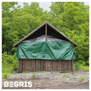 КРЕЗИН УСИЛЕННЫЙ 3Х5М Водонепроницаемый ПОКРЫТИЕ МОРОЗОСТОЙКИЙ УФ+ 5Х3М