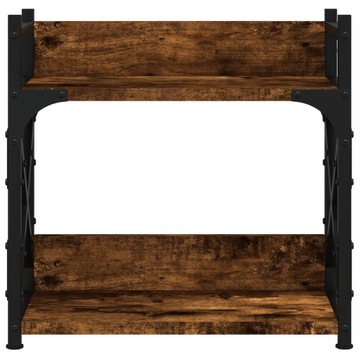 Подставка для принтера, 2-х ярусная, дуб дымчатый 40х20х40 см.