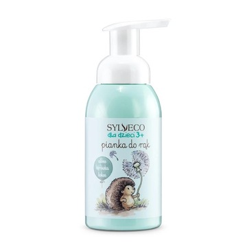 SYLVECO dla dzieci 3+ Pianka do Rąk ZIELONA, Łagodne Mycie i Ochrona 290 ml
