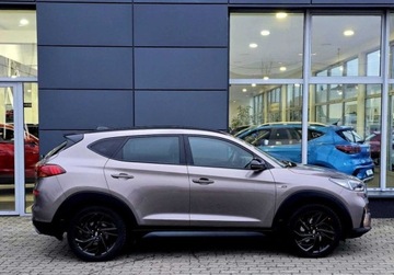 Hyundai Tucson III SUV Facelifting 1.6 T-GDi 177KM 2020 Hyundai Tucson 1.6 PB 177KM N Line Sun DCT FV23 Salon PL Serwis ASO Gwaran, zdjęcie 4