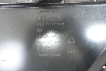 AUDI Q4 89A E-TRON 2021- RÁMEČEK MŘÍŽKA MASKA NÁRAZNÍKU PŘEDNÍ 89A807725A