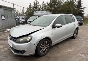 Volkswagen Golf VI Hatchback 5d 2.0 TDI-CR DPF 140KM 2008 Volkswagen Golf Highline 2.0 TDI DSG 2008r skora navi automat 2.0 140KM