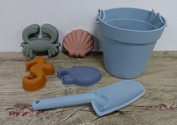 Игрушки для песочницы, пляжное ведро, лопаточка