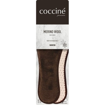 COCCINE WKŁADKI DO OBUWIA ZIMOWEGO CIEPŁE r. 41