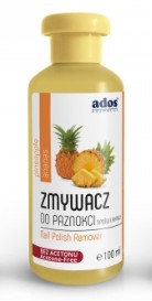 Ados bezacetonowy zmywacz do paznokci ananas 100ml