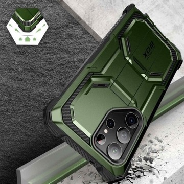 Чехол IBLSN ArmorBox Supcase для Samsung Galaxy S23 Ultra - зеленый