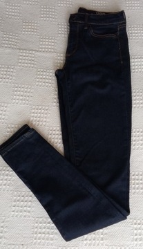 GAP1969 JEANSY SKINNY RURKI GRANATOWE ROZ. 28/34