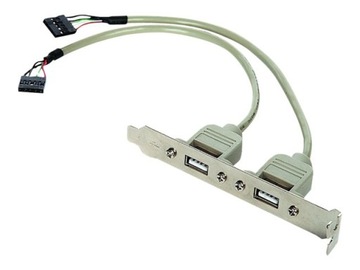 GEMBIRD X2 USB розетка на селедку