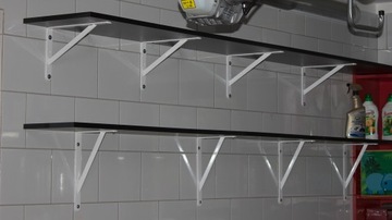 КРОНШТЕЙН подставка для SHELF SHELF 20х12см сталь